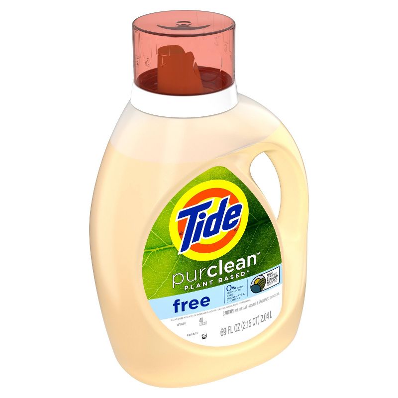 Tide purclean Unscented Liquid Laundry Detergent - 69 fl oz