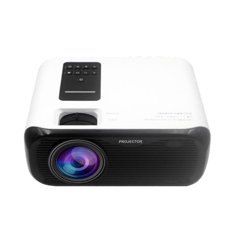 KINGZONE E500H 720P HD Projector 3000Lumens Android 6.0 Projector