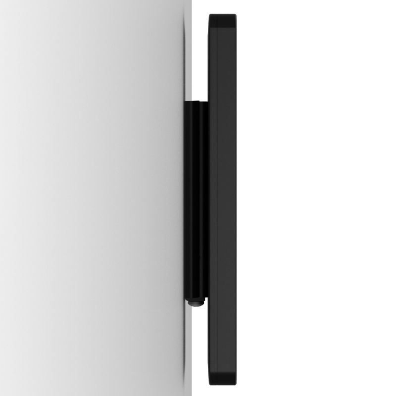 VidaMount Black Home Button Covered Enclosure and Fixed VESA Slim Wall Mount [Bundle] compatible with iPad 9.7 (5th / 6th Gen), Pro 9.7", Air 1/2