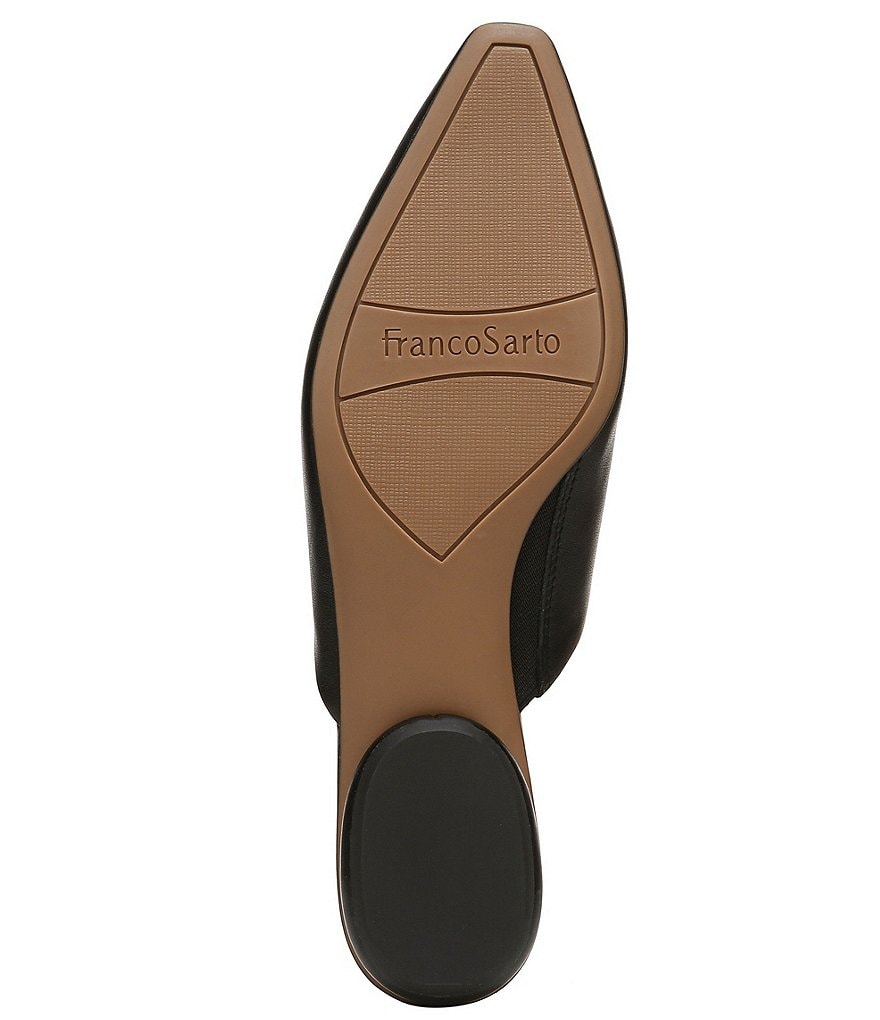 Jack Rogers Blair Pointed Toe Bow Leather Flats