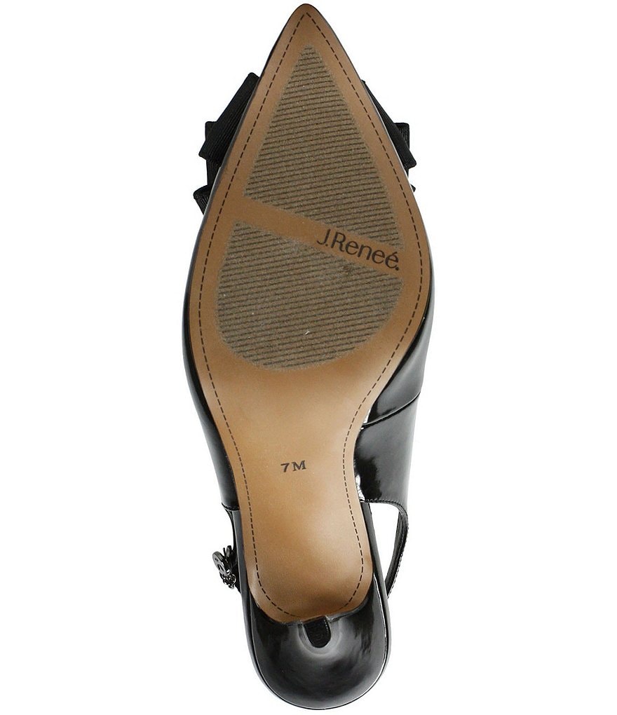 Trotters Kari Pearlized Leather Block-Heel Pumps