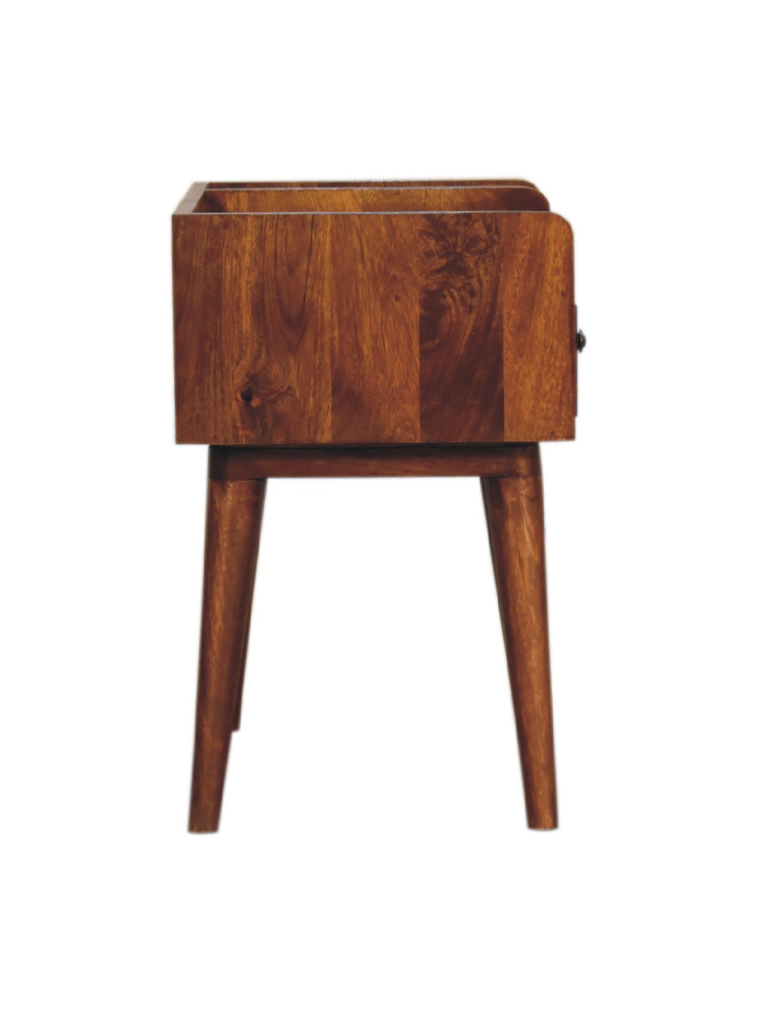 Sleepyhead Ally Teak Brown Sheesham Wood Bedside Table