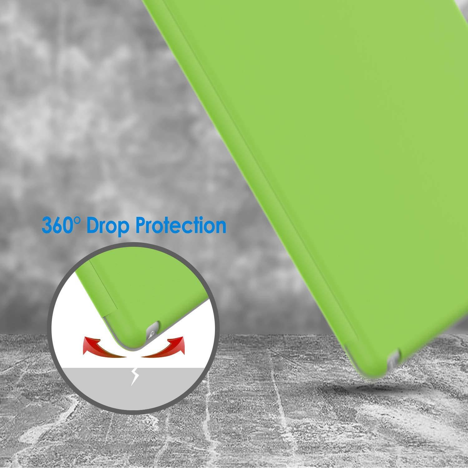 JETech Case for Apple iPad Air 1st Edition (NOT for iPad Air 2), Smart Cover with Auto Wake/Sleep, Green