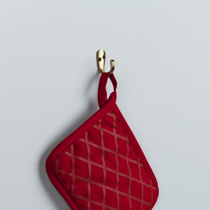 Franklin Brass 5pk Single Prong Robe Decorative Hooks Antique Brass