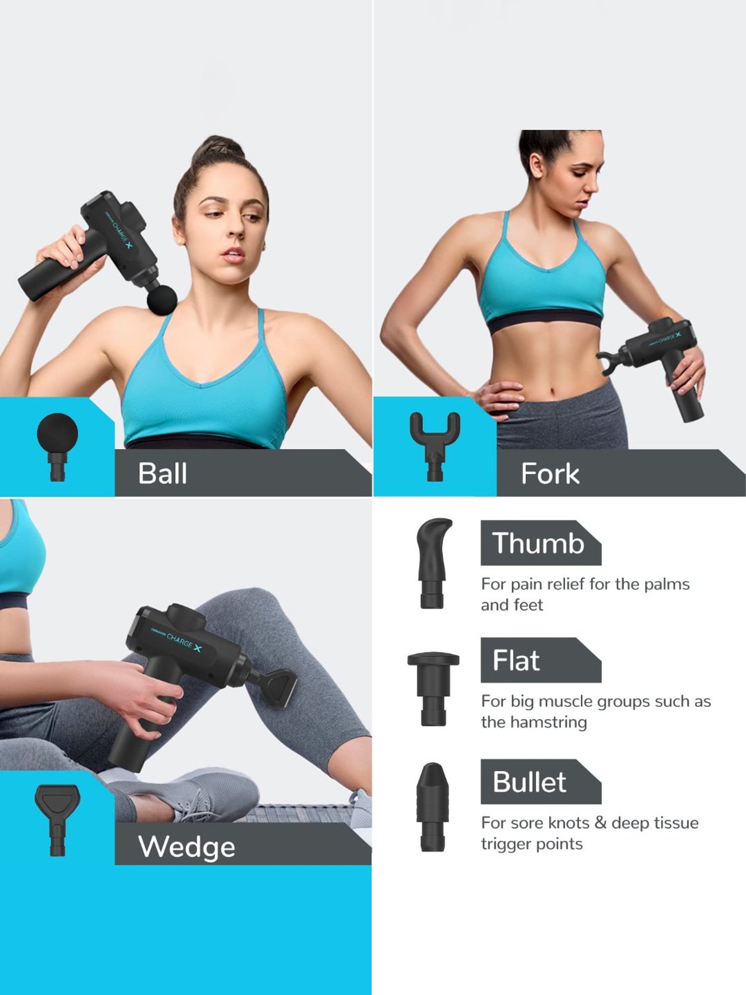 Caresmith Bloom Rose Quartz Gua Sha Face Massage Tool for Women, Battery Powered (Rose Quartz)