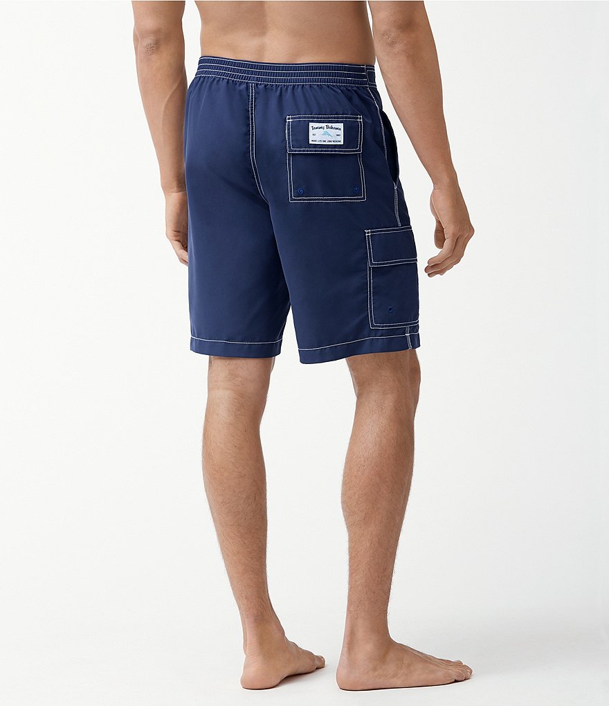 Tommy Bahama Big & Tall Baja Beach 9#double; and 10#double; Swim Trunks