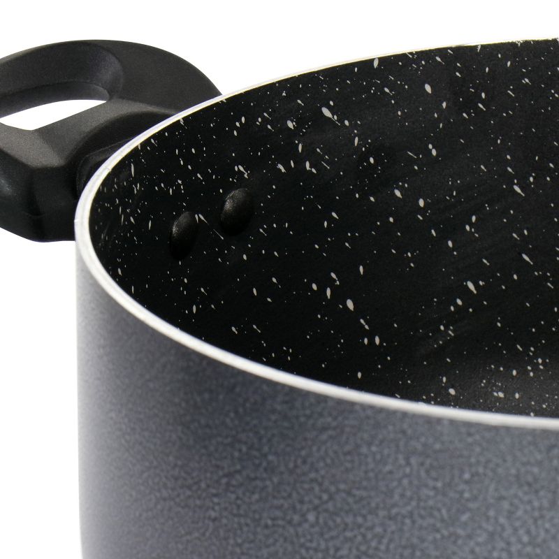 Meyer Corporation Anolon Nouvelle Copper Luxe Hard-Anodized Nonstick Casserole, 4-Quart, Onyx