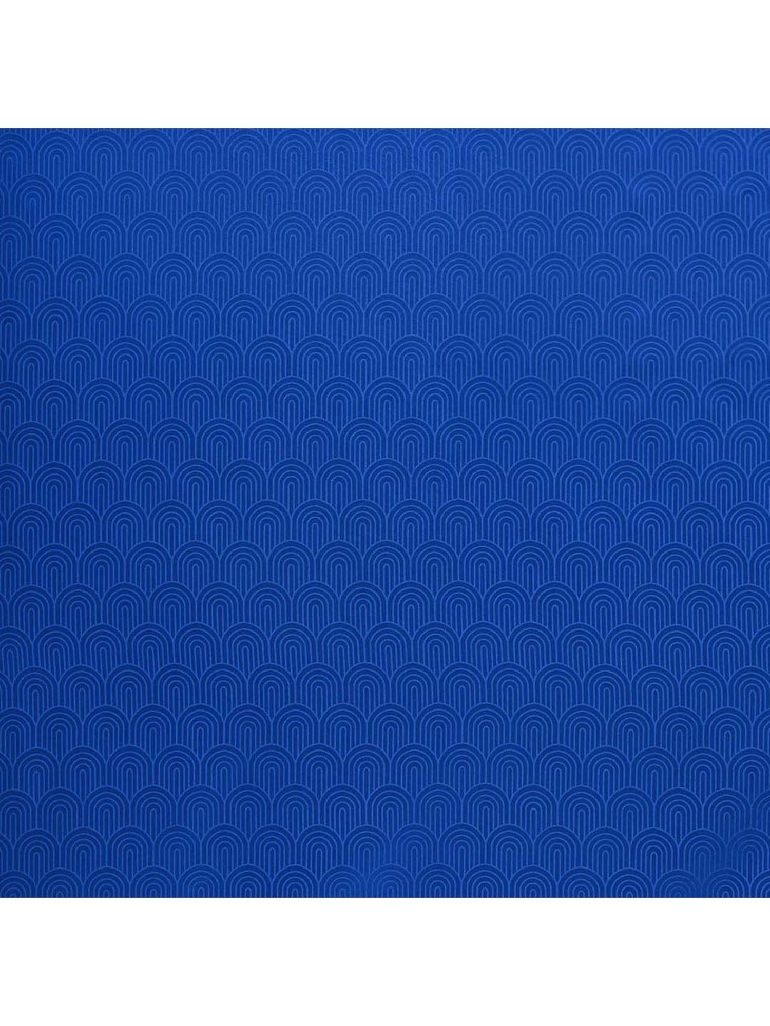 @home Veera Blue Polyester 5 Ft Window Curtain - Set of 2