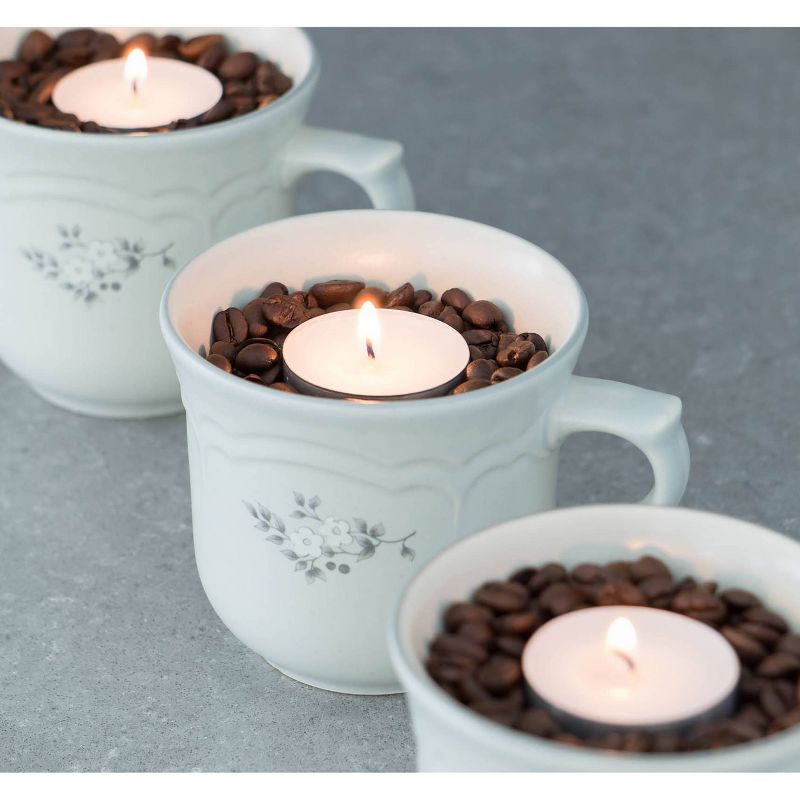50pk Long Burning Tealight Candles - Stonebriar Collection