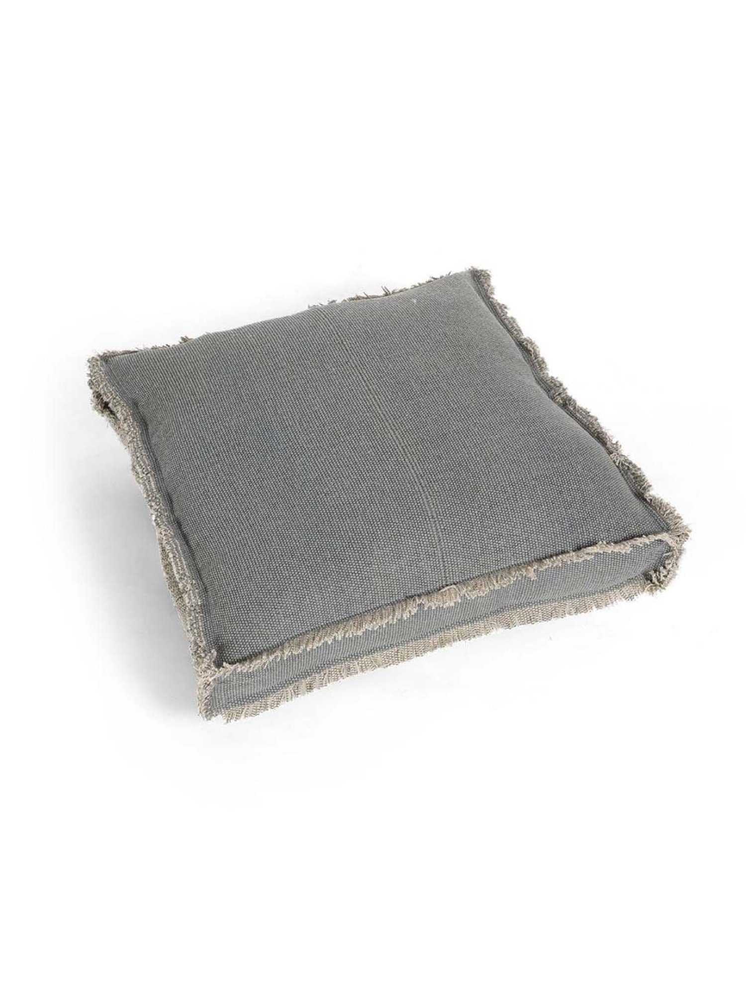 Home4U 'LUCAS' Grey Cotton Extra Large Floor Cushion - Set of 1