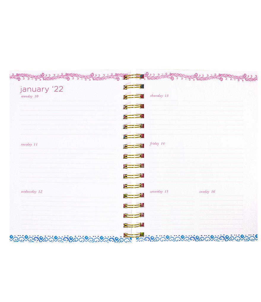 Lilly Pulitzer Mermaid For You 17 Month Large Agenda