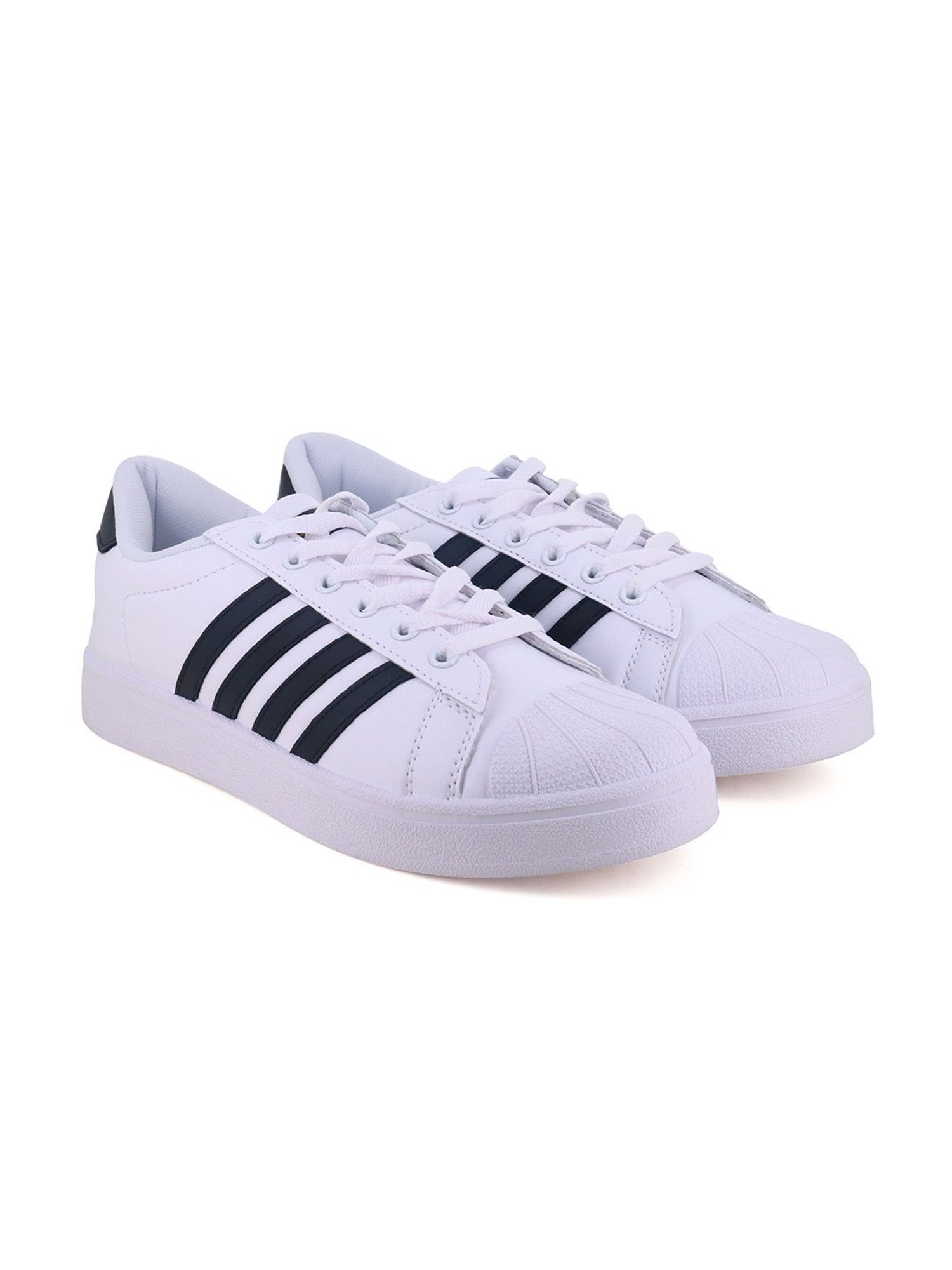 Sparx Men's White Casual Sneakers