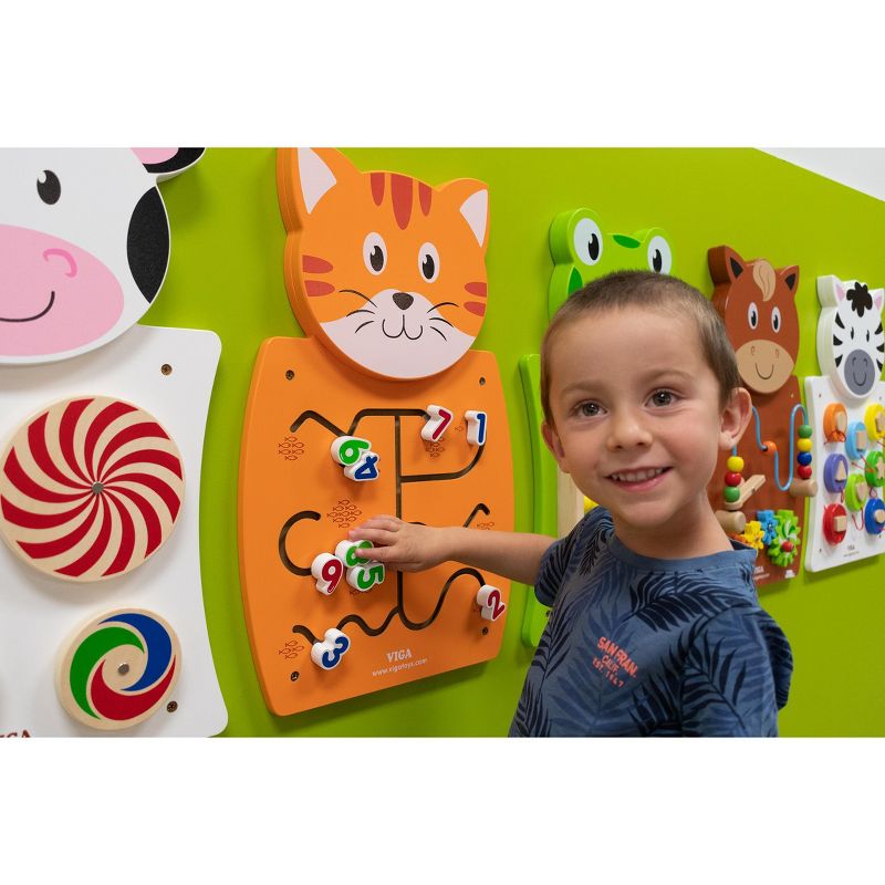 Learning Advantage Cat Activity Wall Panel