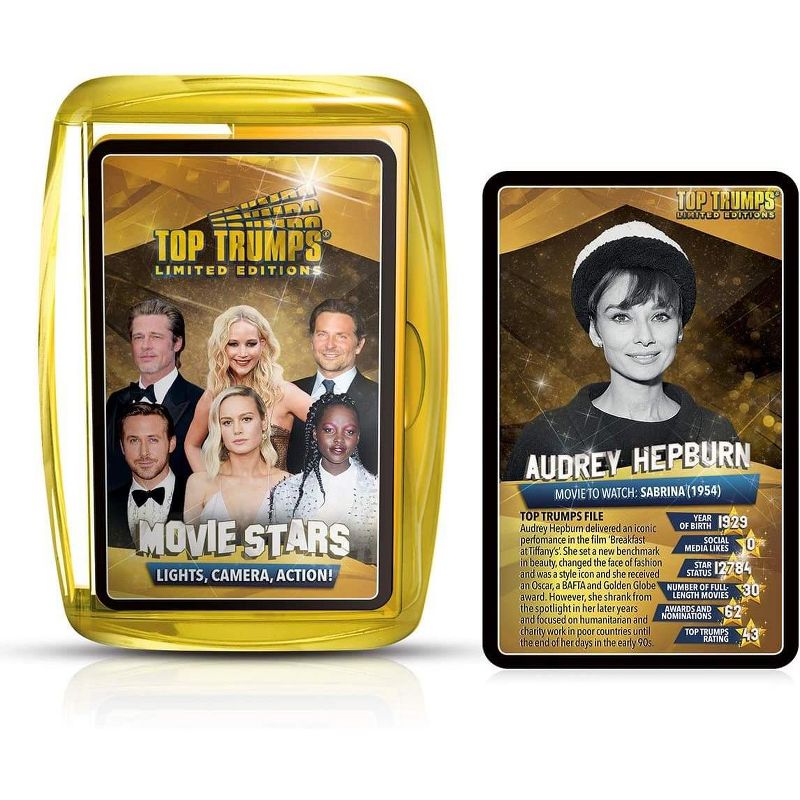 Top Trumps Movie Night Top Trumps Card Game Bundle | Scary Flix | Celebs | Movie Stars