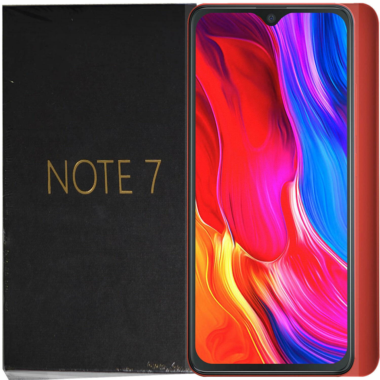 Cubot Note 7 Dual-SIM 16GB + 2GB RAM (GSM Only | No CDMA) Factory Unlocked 4G/LTE Smartphone (Black) - International Version