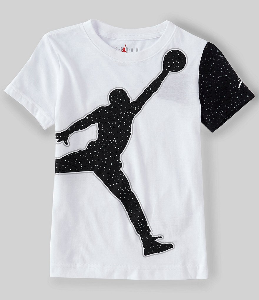 Jordan Little Boys 2T-7 Short-Sleeve Jumbo Jumpman Speckle Tee
