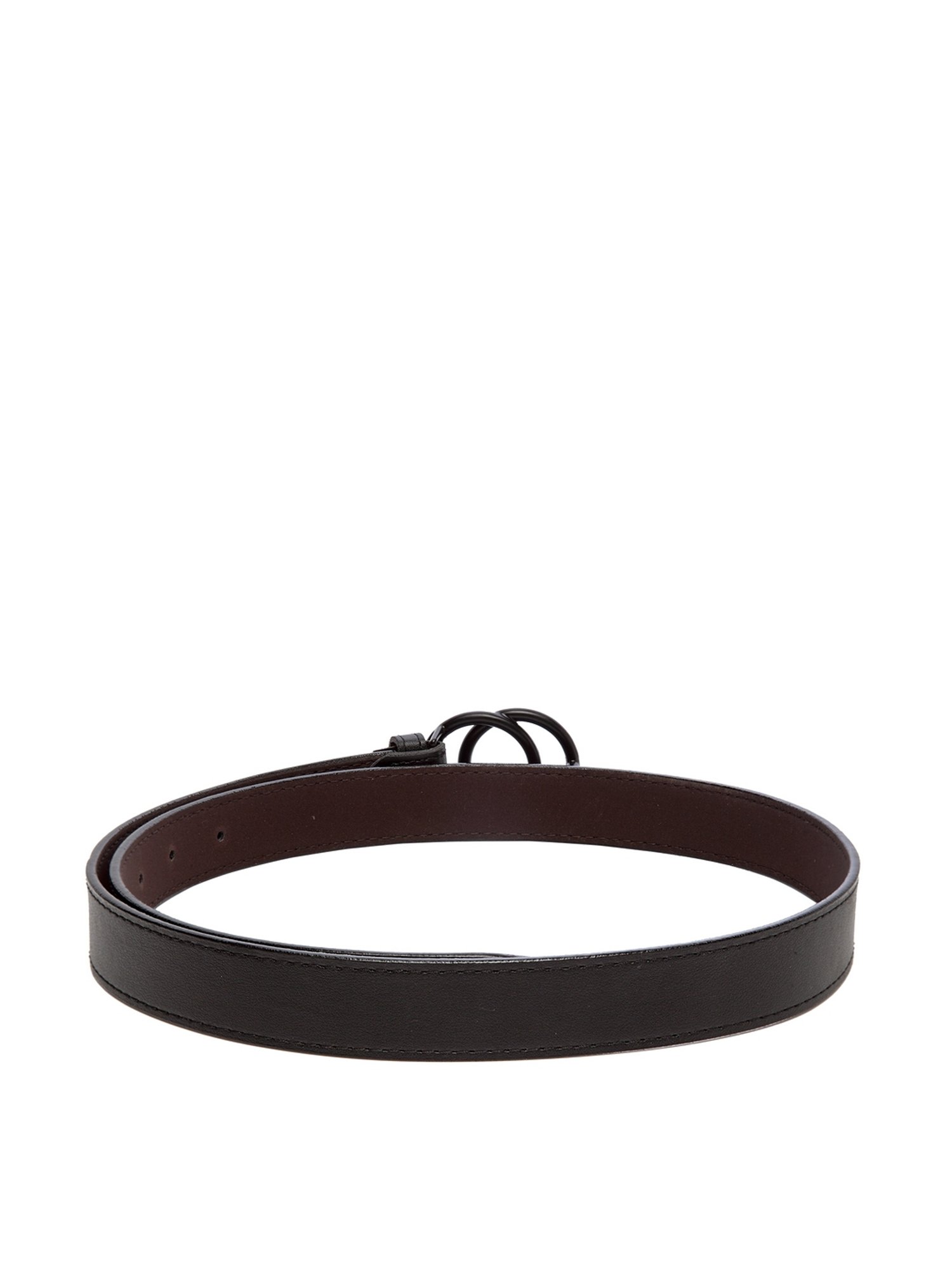 Apsis Dark Brown PU Waist Belt for Women