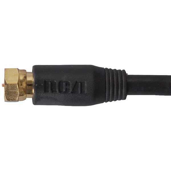 RG6 Coaxial Cable, Black (50 Ft.)