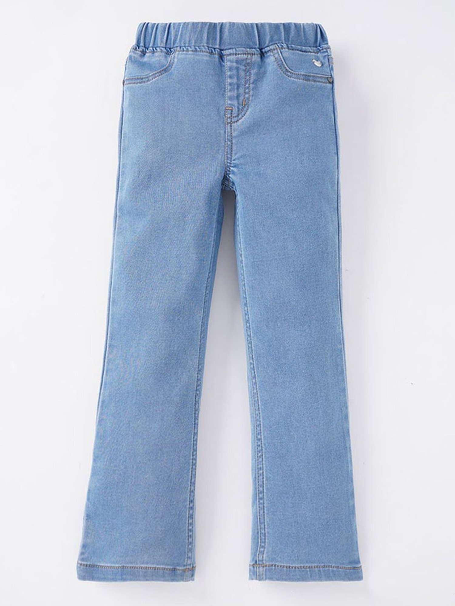 Angel & Rocket Girls Grey Solid Jeggings