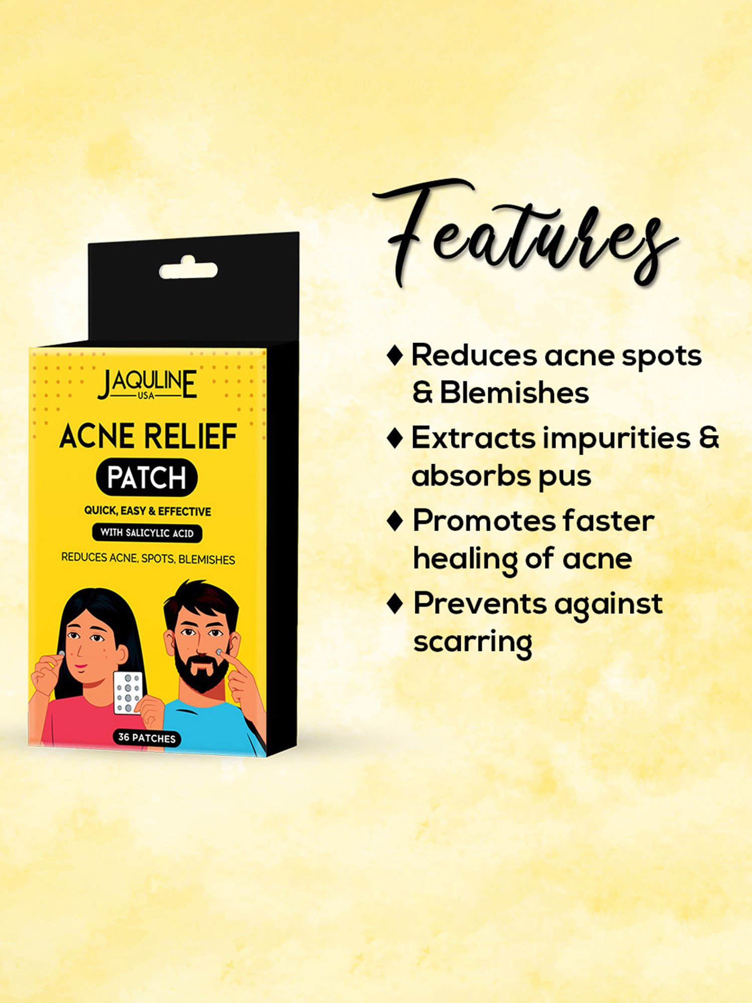 Gush Dart It Hydrocolloid Pimple Patches Combo - Mega Pack of 6