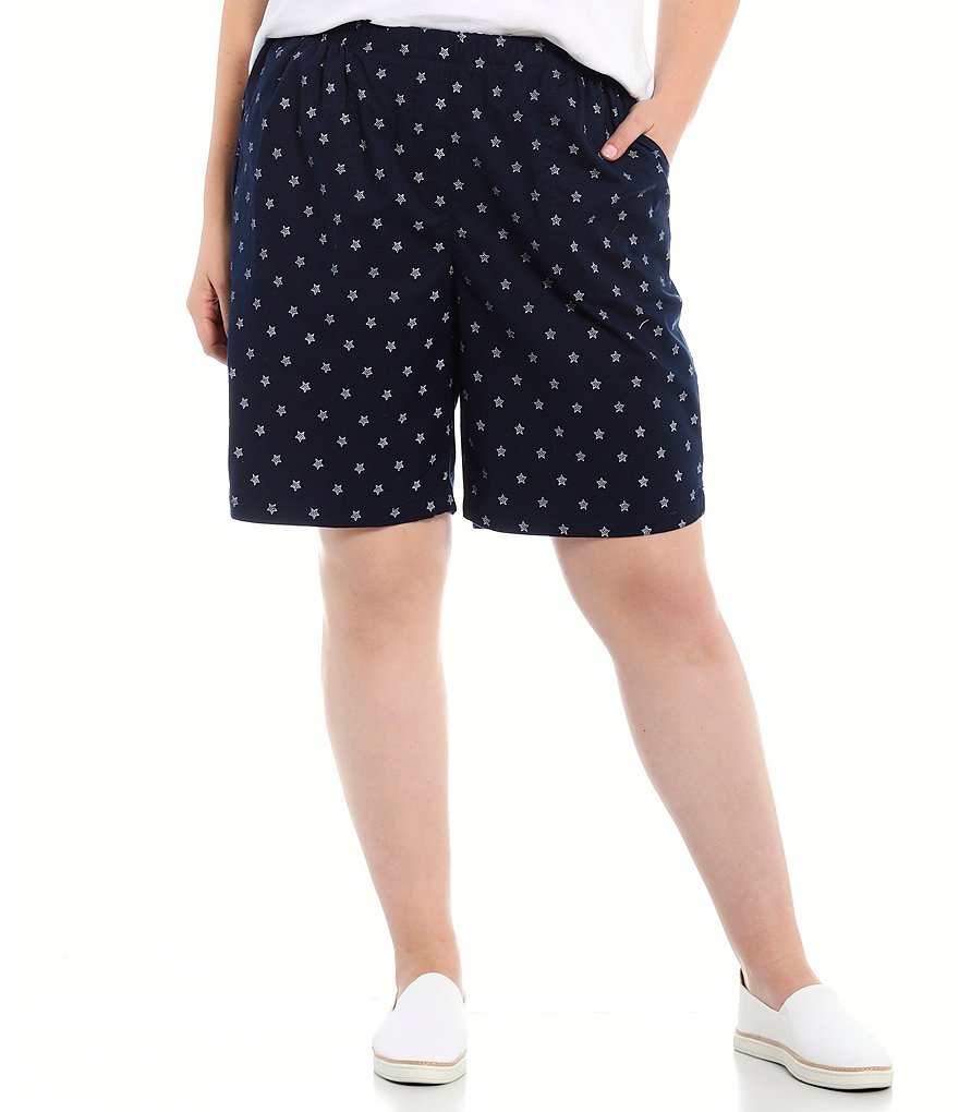 Code Bleu Plus Size Chelsea Bermuda Shorts