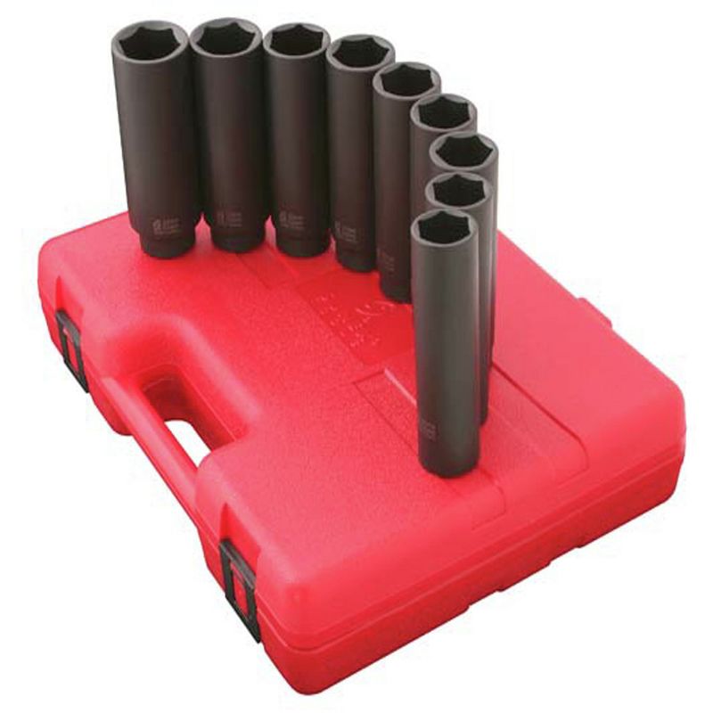 Sunex 2851 12-Piece 1/2 in. Drive Impact Socket Set