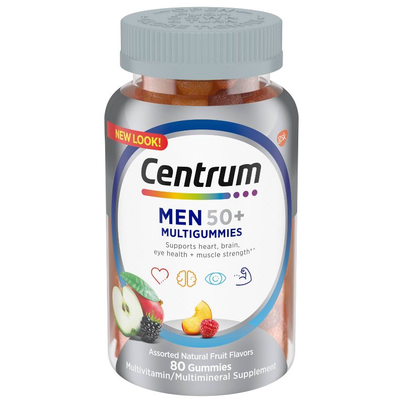 Centrum Men's 50+ Gummies - 80ct