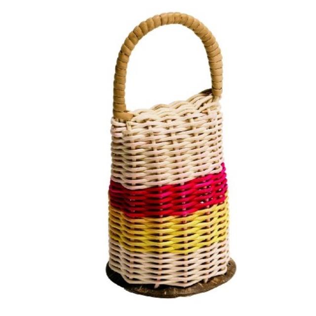 meinl percussion cax2 hand woven rattan shaker, medium