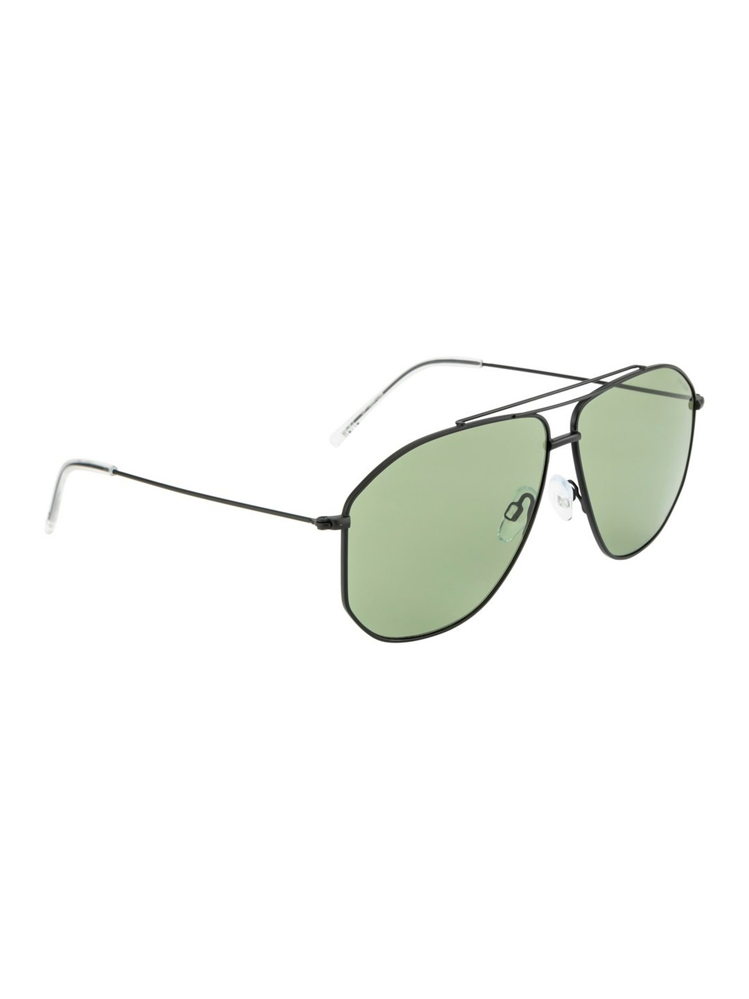 Opium Green UV Protection Aviator Unisex Sunglasses