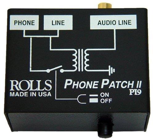 Rolls PI9 Phone Patch II Telephone Output Adapter, RJ11