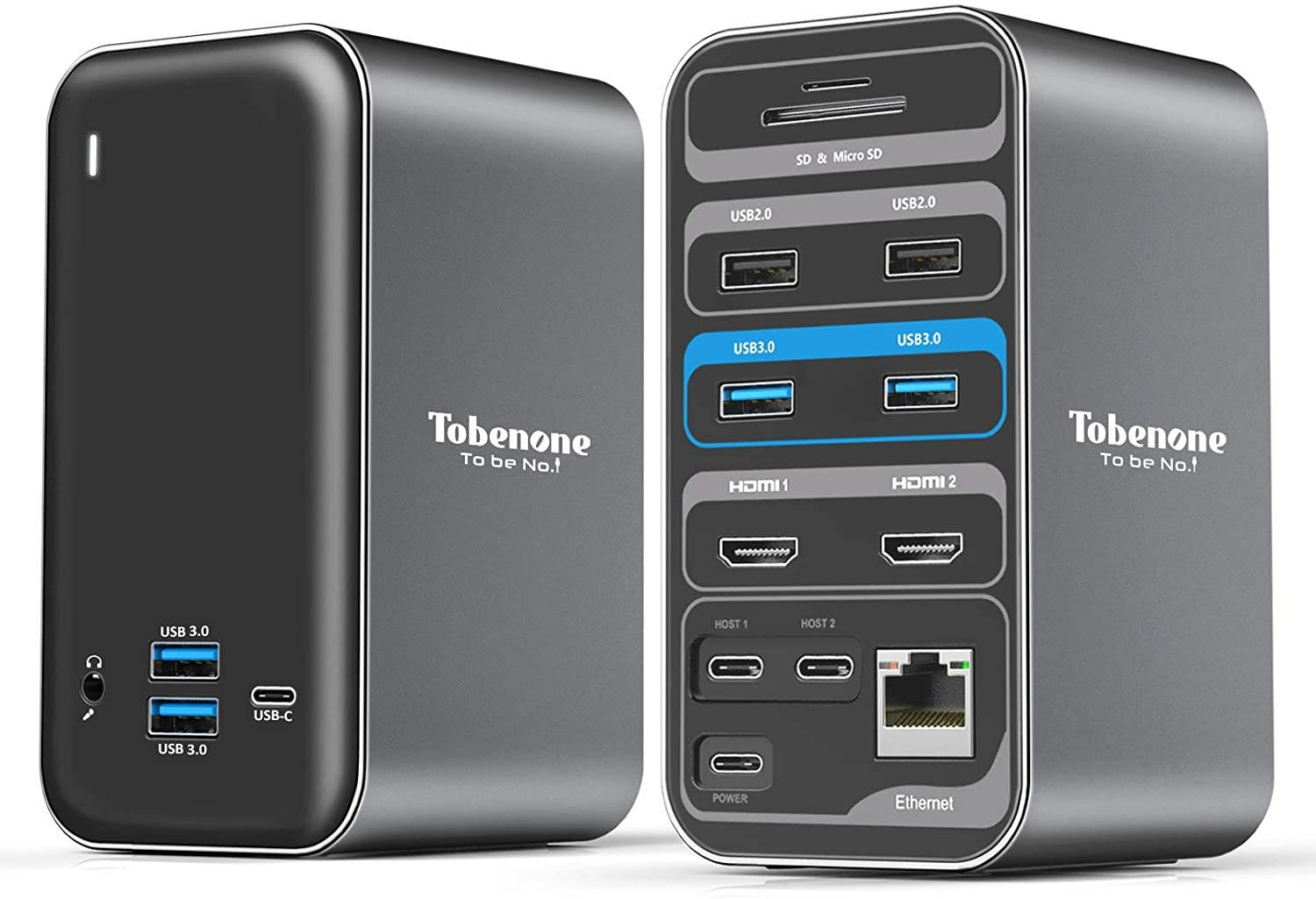 USB C Docking Station Dual Monitor for MacBook Pro 15 in 1 USB C Laptop Docking Station Dual Monitor HDMI for MacBook Pro Air with 2 4K HDMI Display 6 USB AUSB C SD&Micro SDLAN 87W PD 3.0