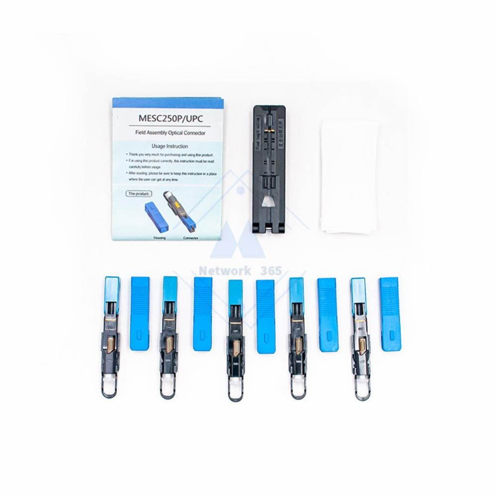 product 100pcs/lot MES250P SC UPC Single-Mode SC UPC Optical Fiber quick connector SC Embedded type
