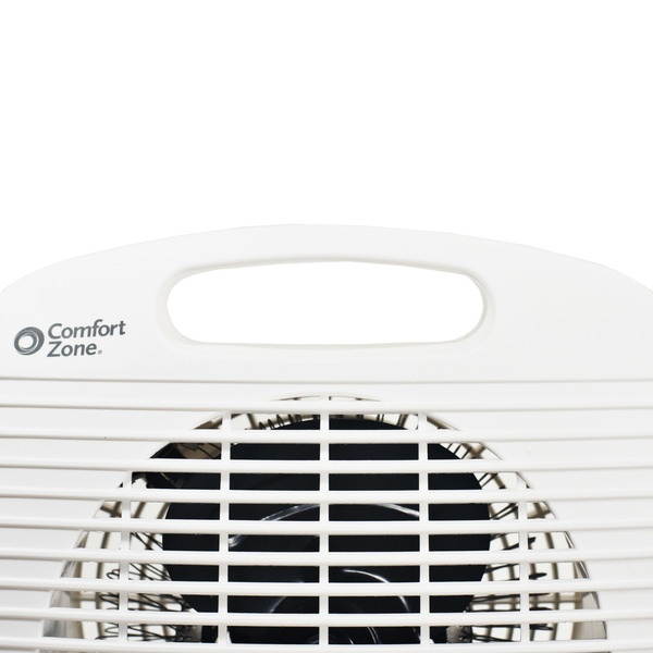 Comfort Zone CZ35 1500 Watt Portable Heater with Thermostat, White