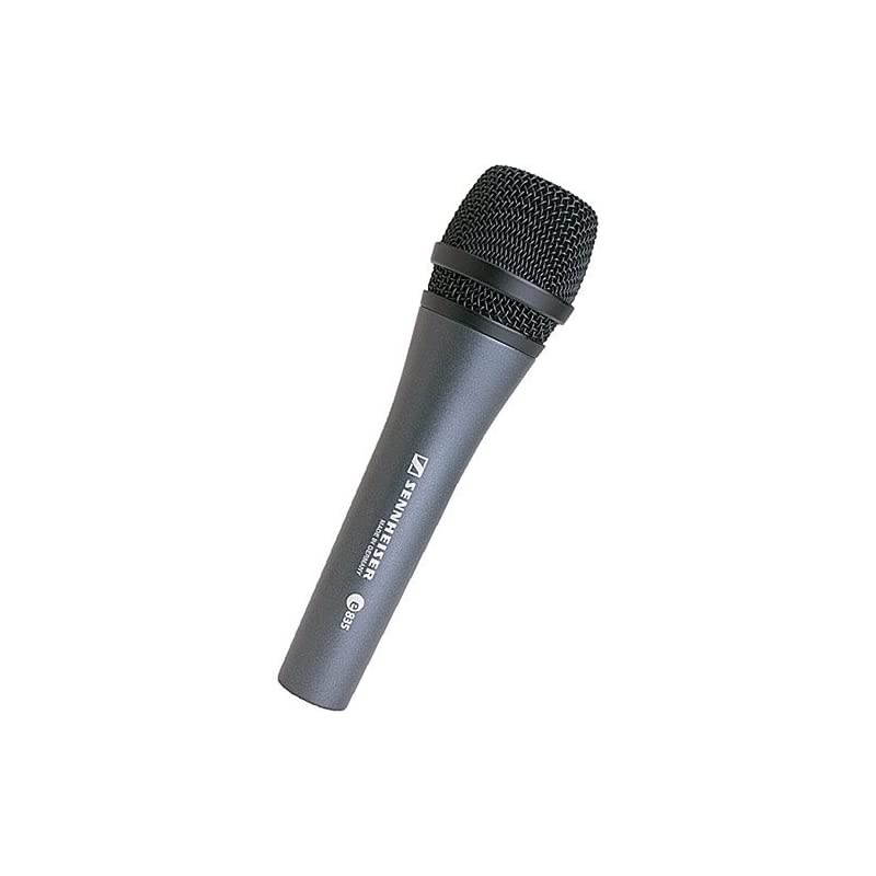 3x e 835 Wired Cardioid Handheld Dynamic Lead Vocal Stage Microphone with Clip - With 3x Pyle PPMCL15 15ft Symmetric Microphone Cable, XLR Female to XLR Male