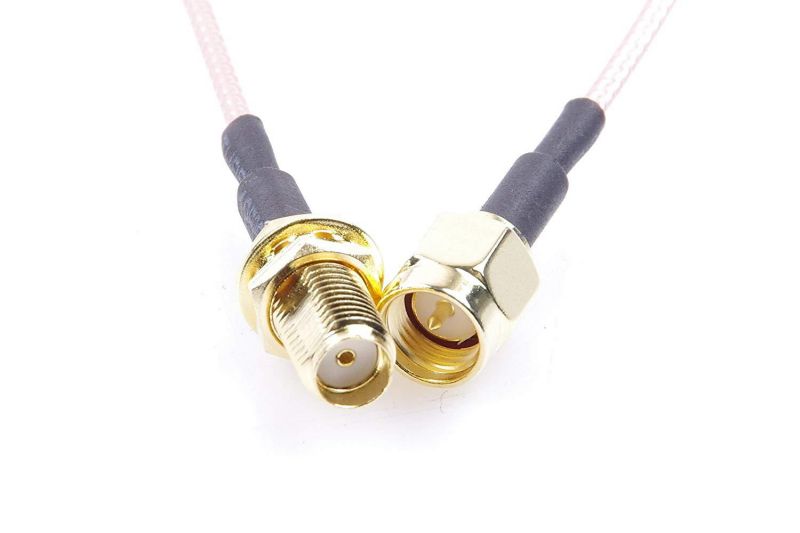 KNACRO SMA Extension Cable Adapter Cable SMA Male to SMA Female RF cable (5M/16.4Ft)