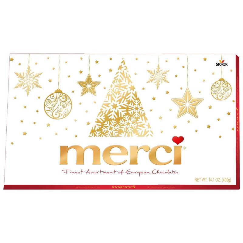 Merci Holiday European Chocolate Assortment - 14.1oz