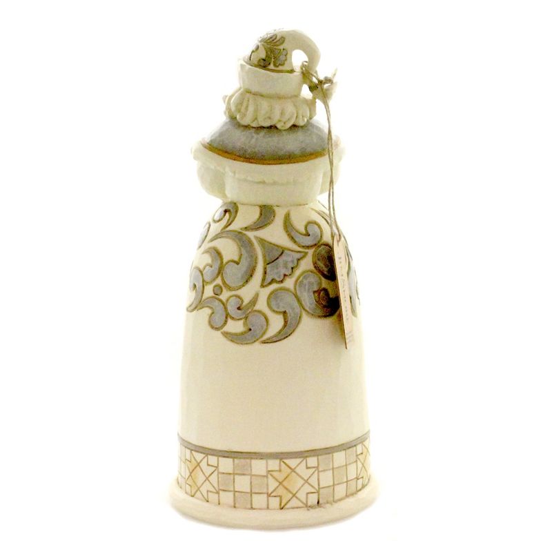 Jim Shore 8.75" Christmas In The Countryside Santa Holding Mini Globe  -  Decorative Figurines