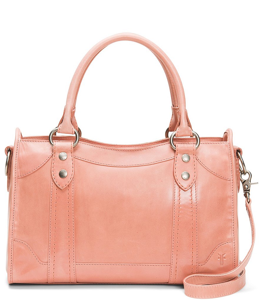 Frye Melissa Washed Leather Satchel Bag