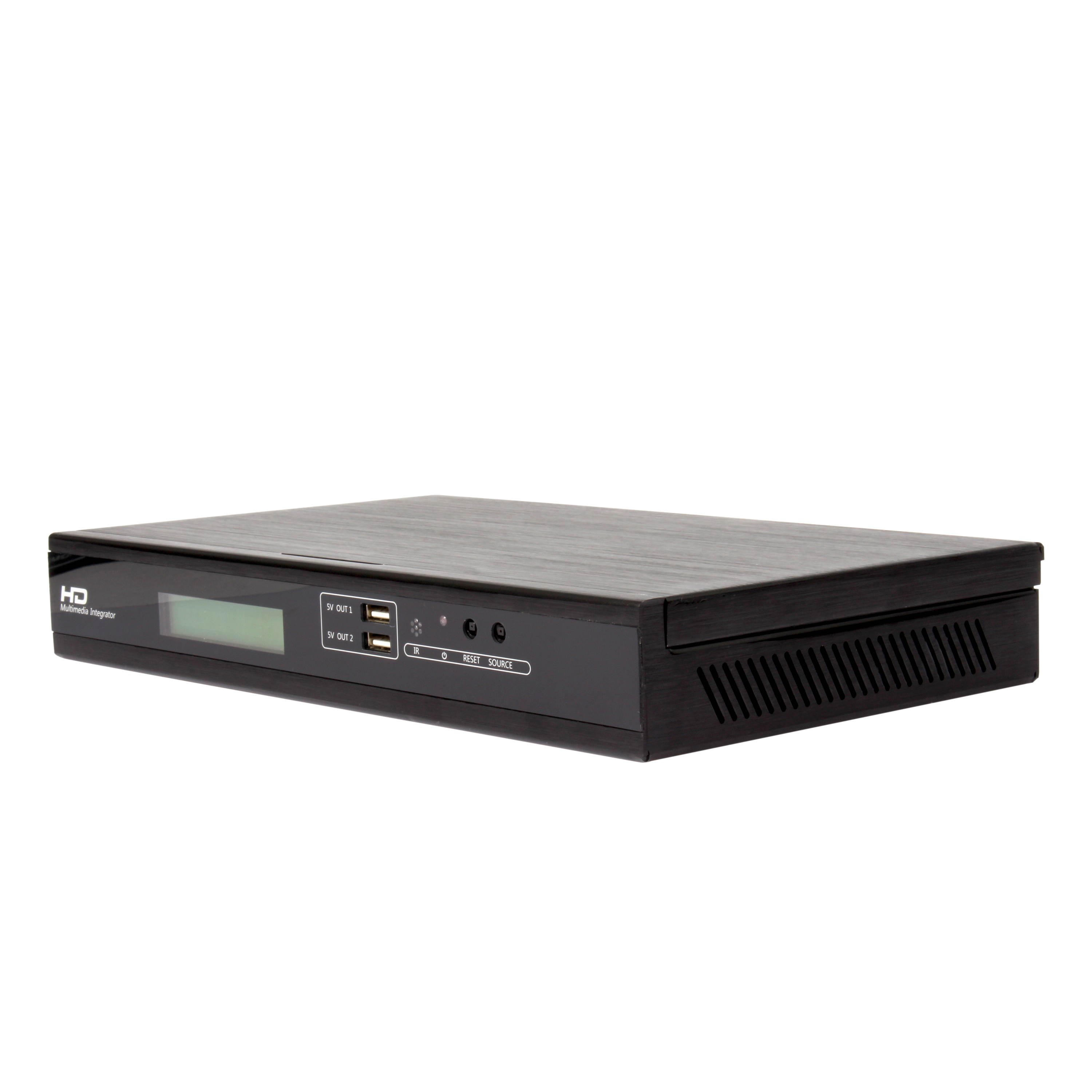 HD Multimedia Integrator.1xS-video, 1x AV, 1x VGA, 3x HDMI audio and video signal inputs, converted to 1x HDMI output