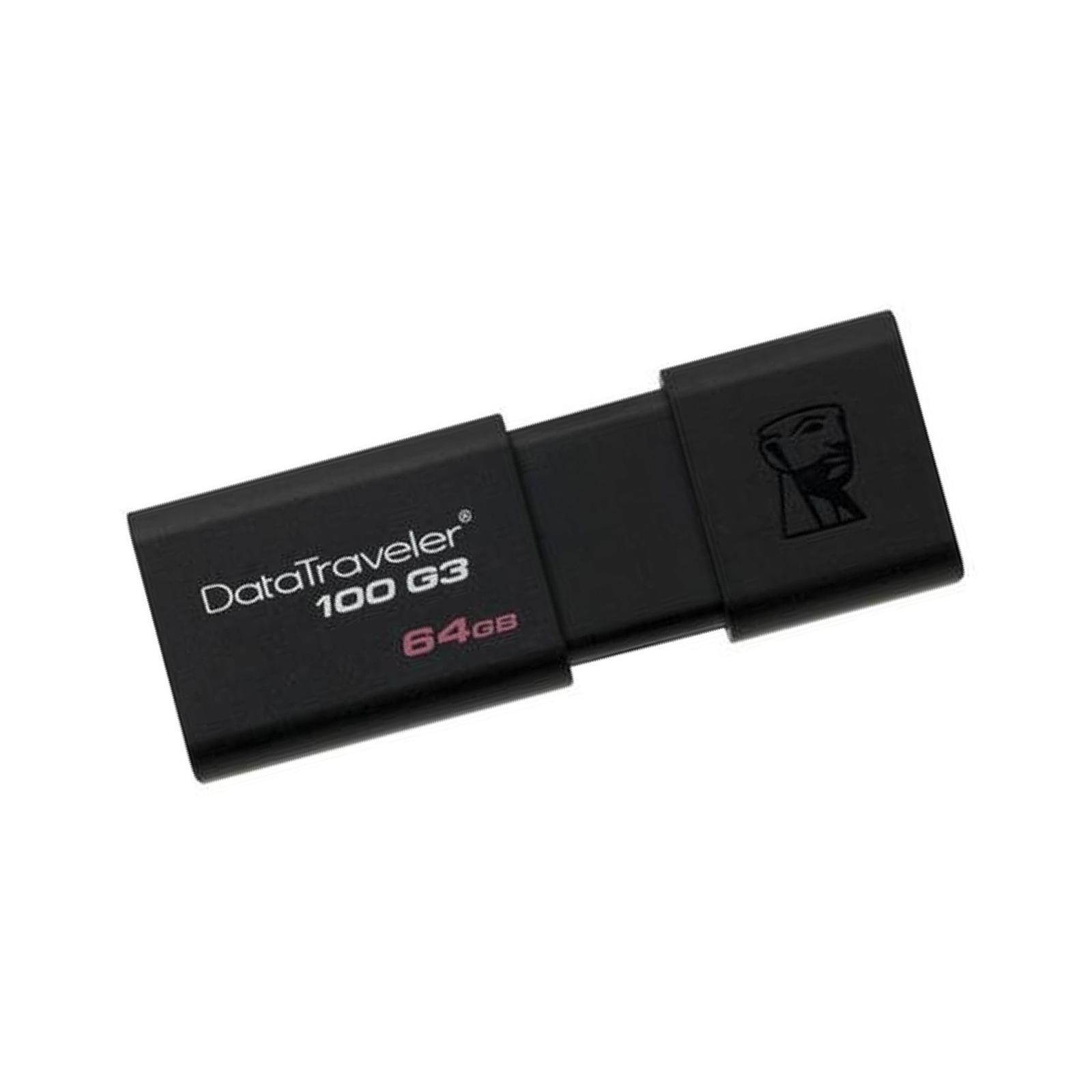 Kingston Digital 64GB 100 G3 USB 3.0 DataTraveler (DT100G3/64GB)
