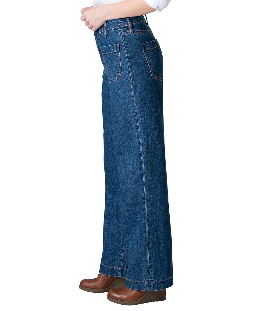 Jag Jeans Sophia High Rise Wide Leg Ankle Jeans
