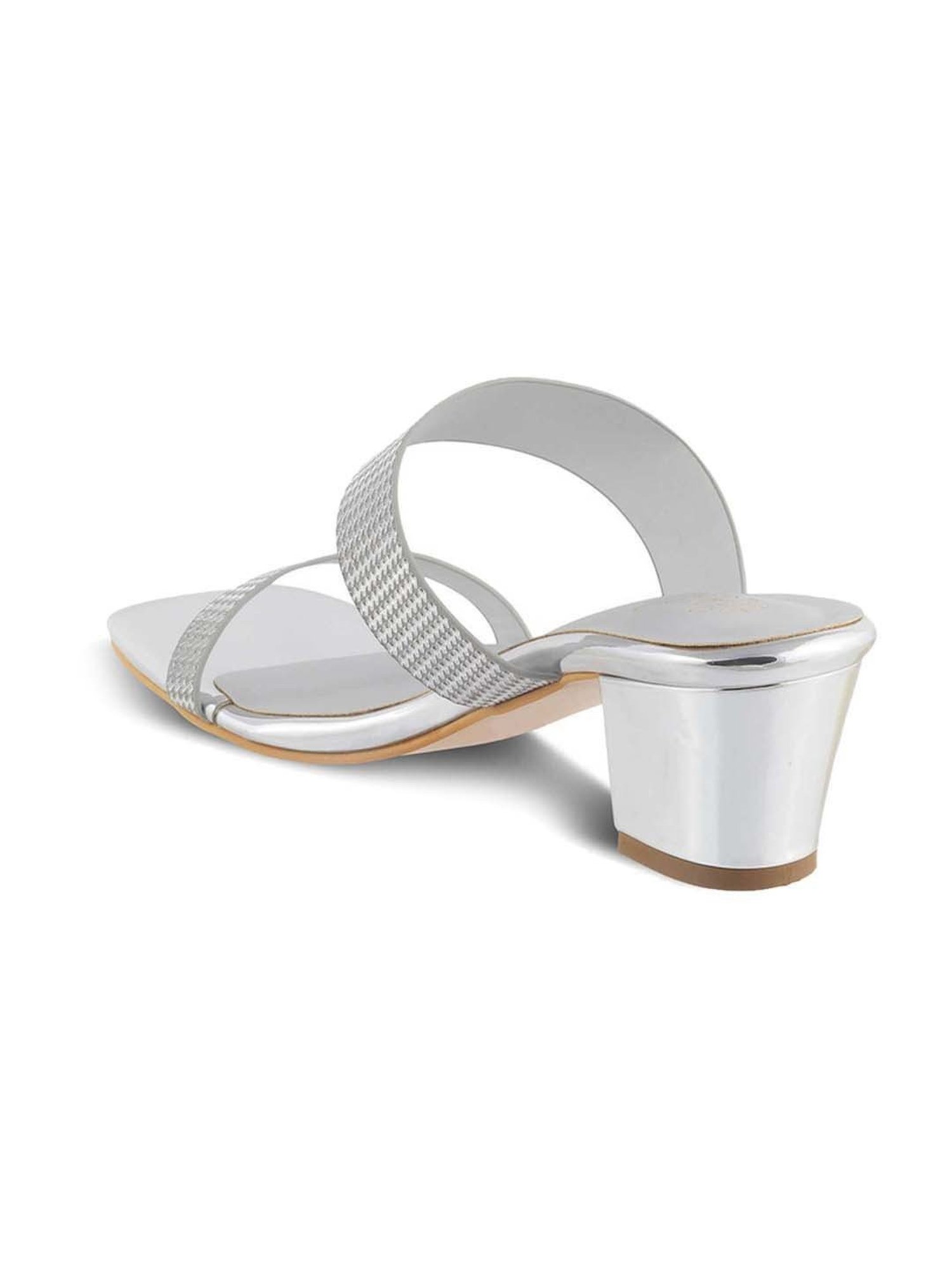 Tresmode Women's Silver Casual Sandals