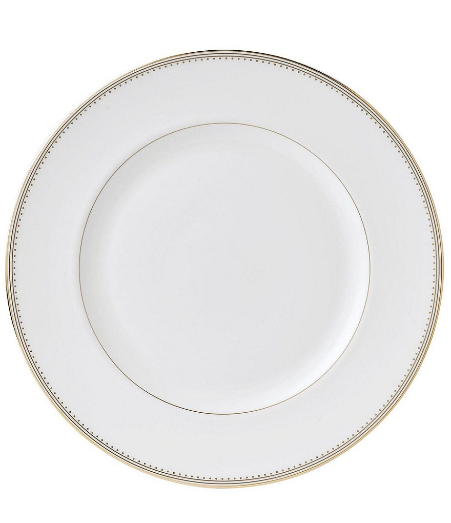 Wedgwood Vera Wang by Wedgwood Golden Grosgrain Dinner Plate