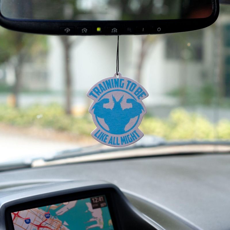 Just Funky OFFICIAL My Hero Academia Air Freshener | Features All Might | Blueberry Scented