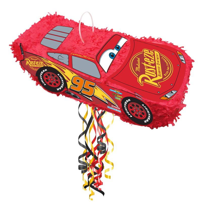 Birthday Express Disney Cars Lightning McQueen 3D Pinata