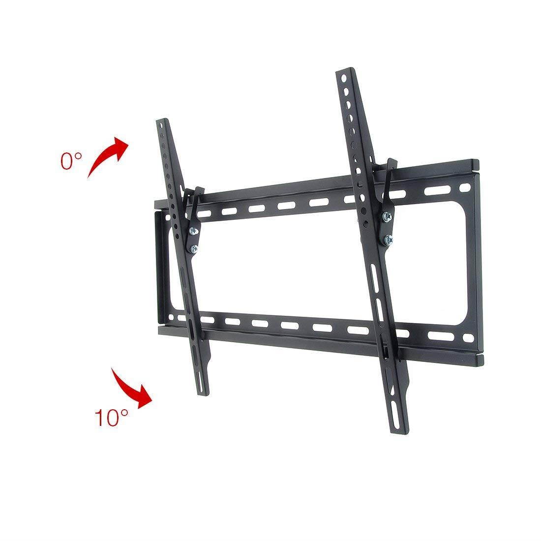 FLEXIMOUNTS Tilt TV Wall Mount Bracket for most 32"-65" LCD LED Plasma flat screen fits for most of Samsung Coby LG VIZIO Sharp Sony Toshiba Seiki Tvs