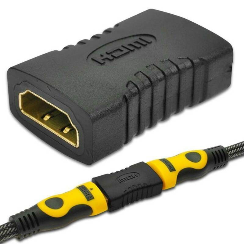 HDMI Female to Female Coupler Extender Adapter Connector F/F fit HDTV 1080P