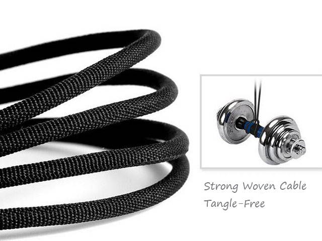 Micro USB Charger Cable, Nylon Braided Right Angle Elbow [1m/3.3ft 90-Degree] Reversible USB Plug, Sync & Fast Charging Cable for Samsung Huawei LG Sony Android Phones (Black)