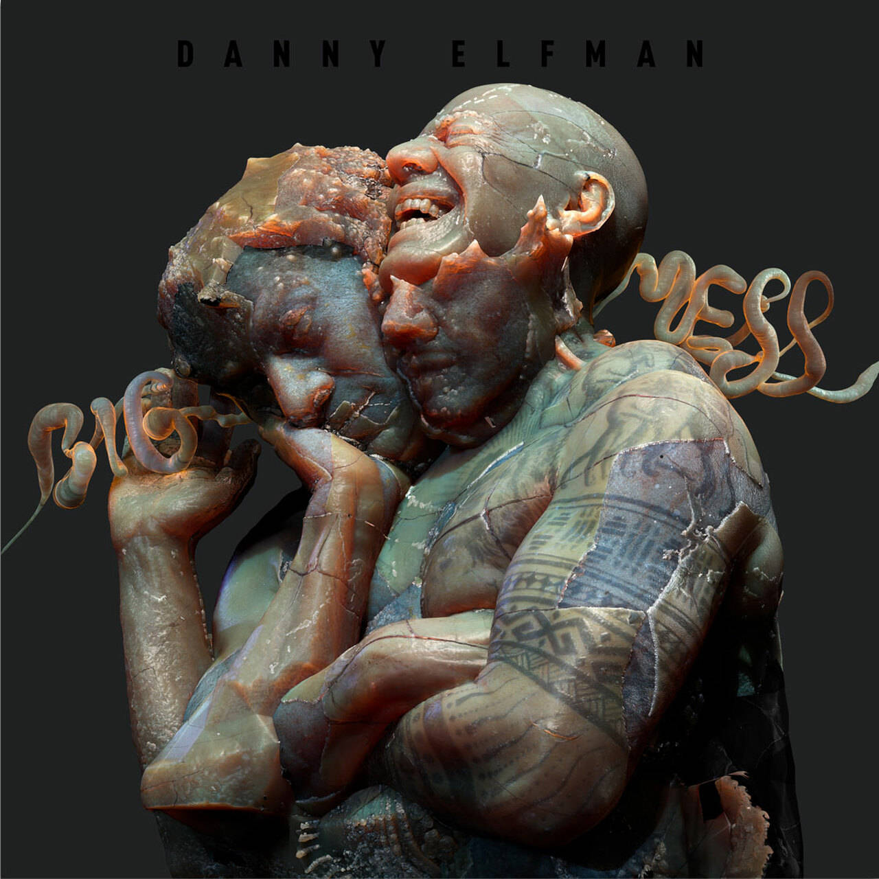 Danny Elfman Big Mess 2LP (Black/White Explosion & Opaque Sky Blue Vinyl)