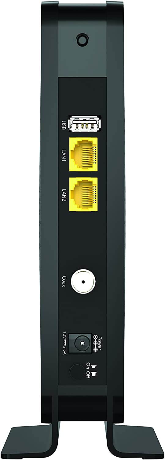 NETGEAR N600 WiFi Cable Modem Router C3700 (8x4) DOCSIS 3.0   Certified for Xfinity from Comcast, Spectrum, Cox, Spectrum